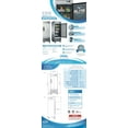 thumbnail image 5 of NSF 28 in. Single Door Commercial Refrigeratot 18 Cu.Ft. Solid Door Stainless Steel Reach-In Refrigerator, ETL, 5 of 12