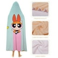 thumbnail image 4 of The Powerpuff Girls Wearable Blanket Cloak Arctic Velvet Hooded Blanket Soft Fuzzy Hoodie Blanket Cape for Adults Kids 40"x50", 4 of 8