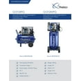 thumbnail image 3 of Quincy Q12126VPQ Cast Iron Blue 2 HP 115V 135 PSI 1-Stage Oil-lubricated Air Compressor 26 gal, 3 of 4