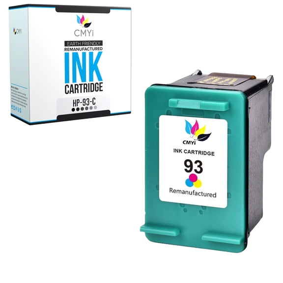 CMYi 93 Tri-color 1-Pack Ink Cartridge compatible for HP 93 (1 Tri-color)