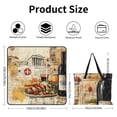 thumbnail image 2 of Bohemian Color Waterproof Picnic Blanket with Foldable Zipper, Suitable for Outdoor Use, Suitable for Travel, Camping, Beaches, Parks, Grasslands, Picnic Blanket Accessories, 2 of 7