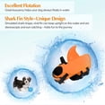 thumbnail image 3 of YOPTOP Pet Life Jacket  Dog Swimsuit with Shark Fin  Swimming Float Saver with Superior Buoyancy and Rescue Handle for Small Medium Large Dogs,orange,l, 3 of 4
