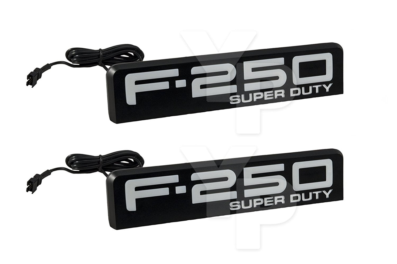 0810 Ford F250 Illuminated Emblems 2Piece Kit Includes Driver And
