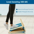thumbnail image 4 of Goplus 4-level Adjustable Slant Board Wooden Calf Stretcher Incline Stretching Ankle, 4 of 10