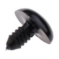 thumbnail image 4 of 100 piezas 14x18mm NARICES TRASERAS Triángulo Animal Juguetes de Seguridad Osito de Peluche Negro, 4 of 9