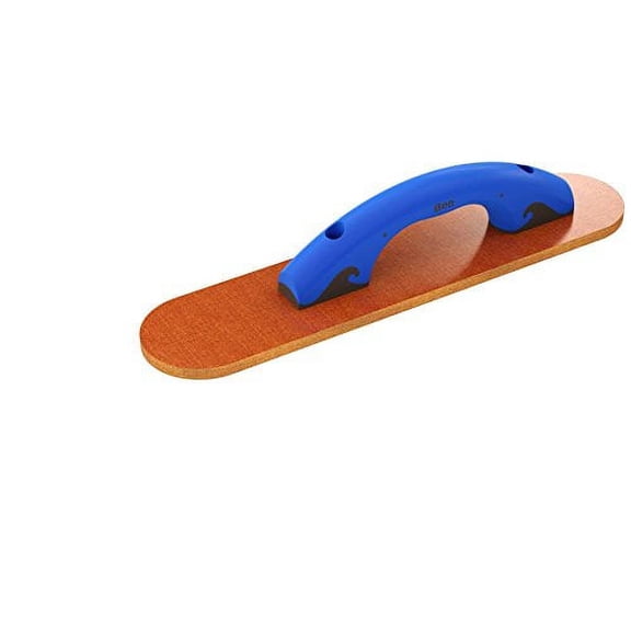 Bon 22-461 16-Inch by 3-1/2-Inch Round End Laminated Canvas Resin Float with Comfort Grip Handle