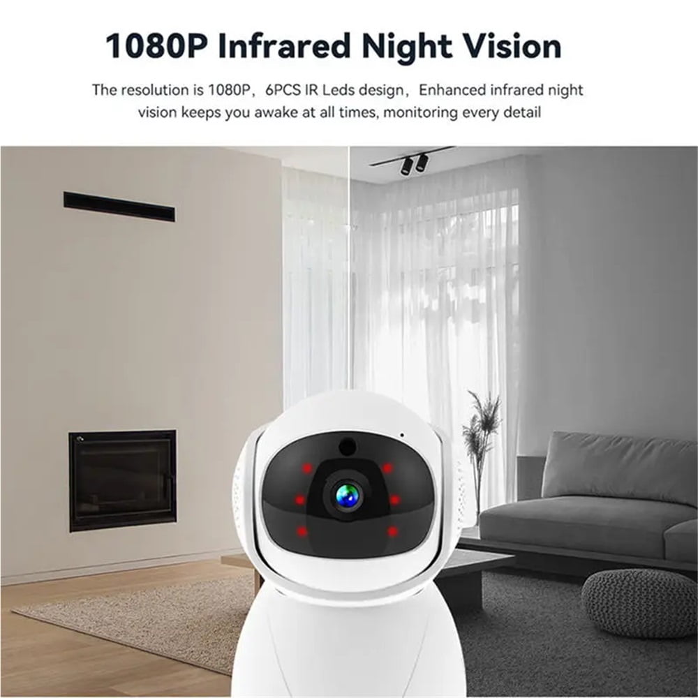 1080P HD Wireless Wifi Camera Smart Wireless Indoor IP Camera Security Surveillance CCTV PTZ Camera Baby Monitor