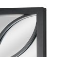 thumbnail image 5 of Mainstays Contemporary Square Wall Mirror Black 10" x 10" Wall Home Décor Set of 3, 5 of 6