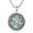 Chi Rho-01, variant on Chi Rho Necklace 925 Sterling Silver Alpha Omega Symbol Sacred Heart of Jesus Necklace Religious Christian Jewelry Gifts for Men Women