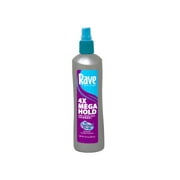 Rave 4X Mega 11 fl.oz. Unscented Spray Bottle Hairspray,Rave 4x Mega Unscented Hairspray holds your style through all types of weather