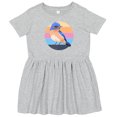 thumbnail image 3 of Inktastic Bluebird Bird Lover Birdwatcher Girls Toddler Dress, 3 of 5
