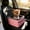 Pink, variant on Waterproof Pet Car Seat Booster with Belt, 16.14x14.57x8.66in, for Small Dogs and Cats up to 15 lbs, Includes 1 Seat