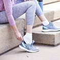 thumbnail image 3 of No nonsense Women's Soft & Breathable Cushioned Quarter Top Sock 9 Pair Pack, White - 9 Pair Pack, One Size, 3 of 3