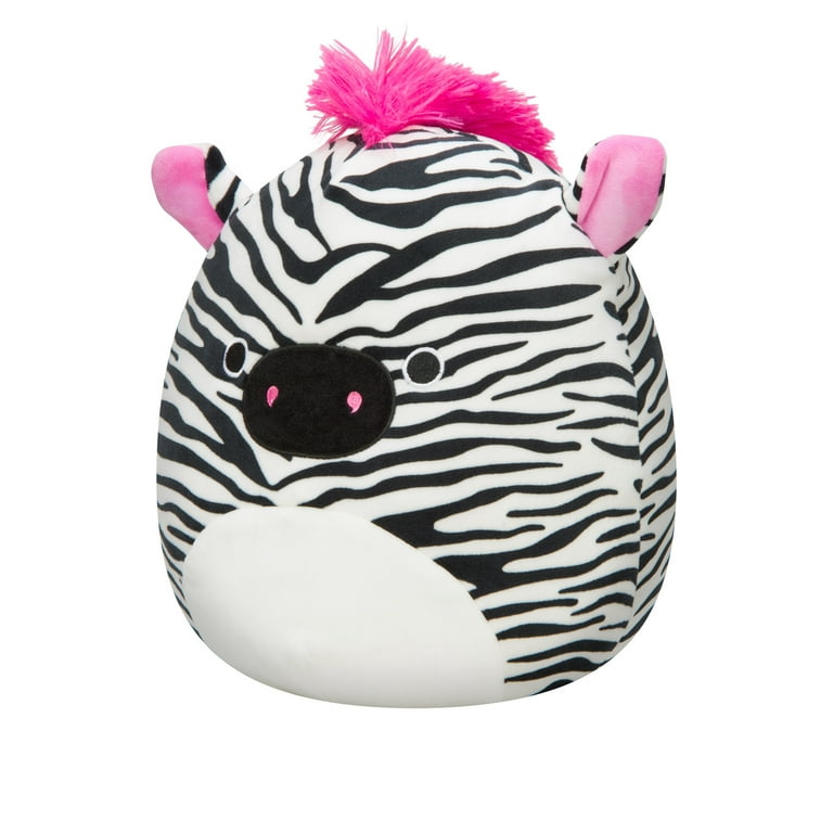 Squishmallows Original 12 inch Tracey the Zebra with Pink Mane - Child's  Ultra Soft Stuffed Plush Toy