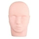 thumbnail image 2 of Maniquí De Goma, Cabeza De Entrenamiento De Práctica De Silicona Con Textura Realista, Para Maquillaje, Extensión De Pestañas, Masaje, 2 of 7