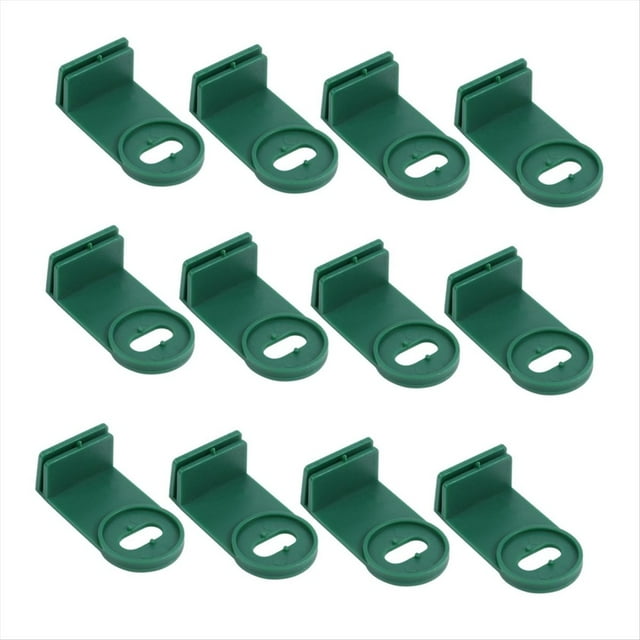 50 Piezas Clip de FijacióN de Vid de Esquina de PláStico Clips de Escalada de Flores Clips de JardíN Colgador de Ropa de PláStico de PláStico