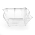 thumbnail image 1 of Plastic Wave Bowl - 90 oz | Clear | 1 Pc., 1 of 1