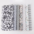 thumbnail image 3 of Lefu 50 PCS Assorted 10CM*10CM Bundle Quilt Quilting Cotton Fabric Sewing DIY Set, 3 of 10