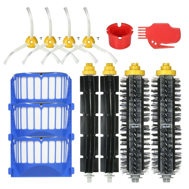 Yeacher Lot de 13 accessoires de rechange pour aspirateur iRobot