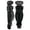 BLACK, variant on Champro Youth Optimus Pro Leg Guard 13.5" Length Navy
