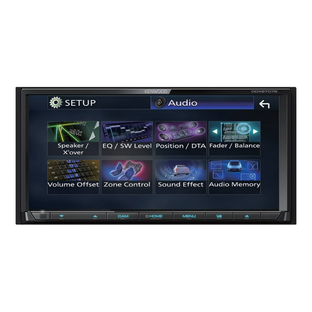 Kenwood DDX9707S 6.95inch DoubleDin inDash DVD Receiver with