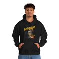 thumbnail image 3 of Jean-Michel Basquiat Portrait Urban Art Icon Hoodie, Black History Art love, 3 of 3