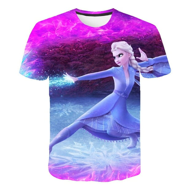 Conjuntos de ropa de verano para niñas, 2 uds., camisetas de manga corta para niños y pantalones cortos, trajes, trajes informales de dibujos animados para niños, trajes 12M Gao Jinjia LED