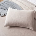 thumbnail image 5 of Kasentex  All Season Plush Poly Velvet Lavish Design Quilt Set Soft and Warm Machine Washable Coverlet Almond Queen, 5 of 5