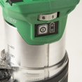 thumbnail image 4 of Metabo HPT 18V MultiVolt Cordless Trim Router | Tool Only - No Battery | Variable Speed Brushless Motor | Lifetime Tool Warranty | 1/4-Inch and 3/8-Inch Collets Included | M1808DAQ4, 4 of 6