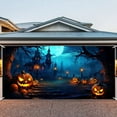thumbnail image 6 of ​​GiLiling Large Halloween Garage Door Cover​​ | Hanging Wall Decoration for Spooky House Transformations, Themed Displays, and Outdoor Atmosphere Enhancement, 6 of 8