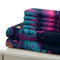 thumbnail image 5 of Home Textiles 2/3pcs Bedding Cover Set Game Handle Printed Comforter Cover Set for Adult,Twin (68"x86"), 5 of 6