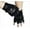 Black, variant on MRULIC Gloves for women Men Soft Biker Gloves Fingerless Driving Sheep Warm Motorcycle Leather GlovesGloves Mittens Black + One size