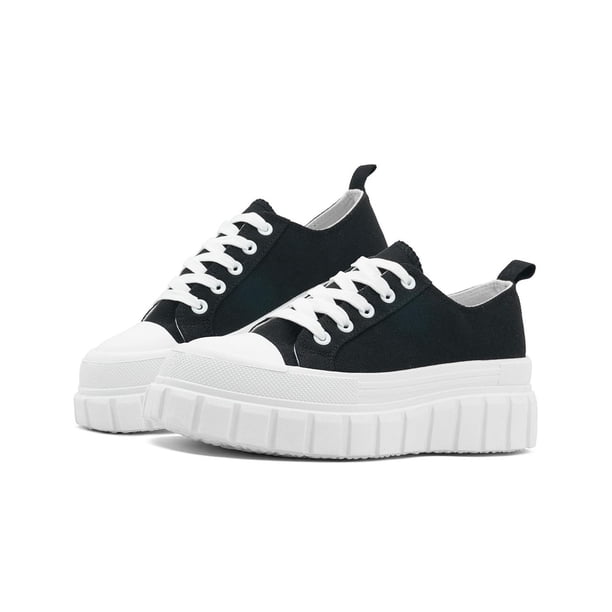 Tenis Caterina Dama Casuales Negro Antiderrapante 22-26 negro 26