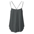 thumbnail image 6 of SHenli Satin Tops for Women Hollow Out Short Sleeve Shirts Slim Fitted Silk Shirt Summer Tees, 6 of 6