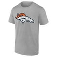 thumbnail image 2 of Men's Fanatics Heather Gray Denver Broncos Primary Logo T-Shirt, 2 of 3
