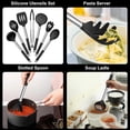thumbnail image 3 of Juego de utensilios de cocina E-far de silicona, 7 piezas con acero inoxidable, 3 of 7