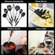 thumbnail image 3 of Juego de utensilios de cocina E-far de silicona, 7 piezas con acero inoxidable, 3 of 7