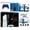 Cobalt Blue, variant on Sony Playstation 5 Slim Digital with Extra Sterling Silver Controller, Plantronics Headset, Trigger Stop Kit, Charge Dock and MightySkins Decal Voucher + 1 Year CPS Extended Warranty