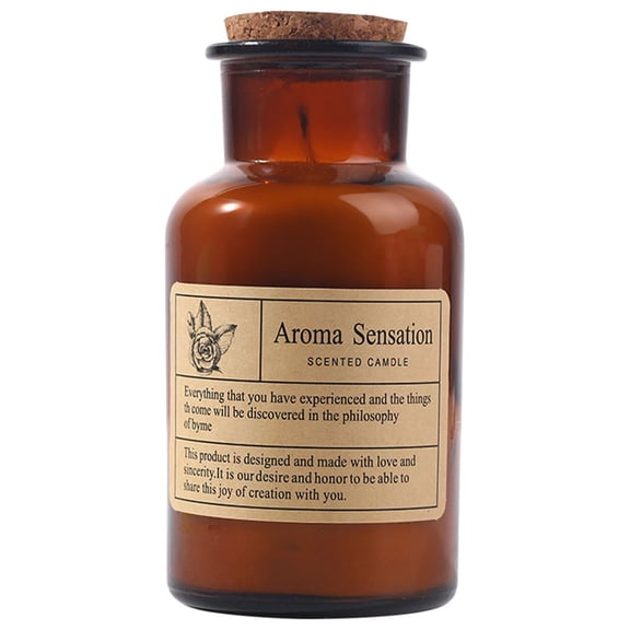 LADIGASU Vela Aromática Hecha a Mano Aceite de Soja Aceite de Cera Vela Aromática Romántica Ornamento Rebajas Flash Deals 1* Aromaterapia
