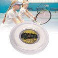 thumbnail image 1 of 1.25mm Tennis Racket String, Polyester Tennis Wire Double Ribbed Pattern Racquet Line for Teenager 200M, 1 of 7
