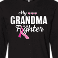 thumbnail image 4 of Inktastic Breast Cancer Awareness My Grandma is a Fighter Long Sleeve T-Shirt, 4 of 5
