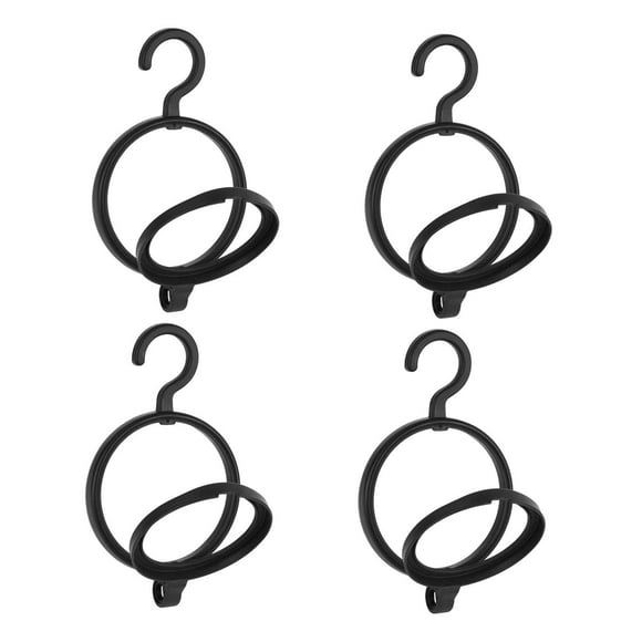 4 soportes colgantes para pelucas, colgador de pelucas, soporte para sombreros de montaje en pared, secador de pelucas portátil, duradero y plegable Salvador soporte para colgar pelucas