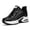 Black, variant on Wedge Sneakers for Women - Wedge Tennis Shoes Non- Women Fashion Sneakers