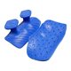 thumbnail image 1 of 2 almohadillas ergonómicas para levantamiento de pesas, sin dedos, para hombres y mujeres Azul, 1 of 8