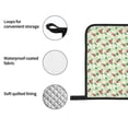 thumbnail image 4 of Fotbe Flower With Ladybug for 4Pcs Oven Mitts and Pot Holders, 500℉ Heat Resistant Oven Mitts , Non-Slip Silicone Surface Safe for Baking, Cooking, BBQ, 4 of 6
