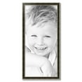 thumbnail image 2 of ArtToFrames 17" x 37" Black Panel With Silver Lip Picture Frame, 17x37 inch Multi Wood Poster Frame (WOM-5093),  Pack, 2 of 7