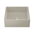 thumbnail image 6 of Lisse 15.5" Concrete Square Vessel Sink in Matte Taupe, 6 of 8