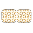 thumbnail image 4 of Picia Cartoon Squirrel 2 Piece Car Windshield Sun Shade Foldable | Foldable Sun Shield for Front Window Blocks UV Rays and Keeps Your Vehicle Cool-Large, 4 of 7