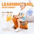 thumbnail image 2 of Animal inflable ZOOJOY Bouncy Horse para niños pequeños de 18 a 6 años, 2 of 9