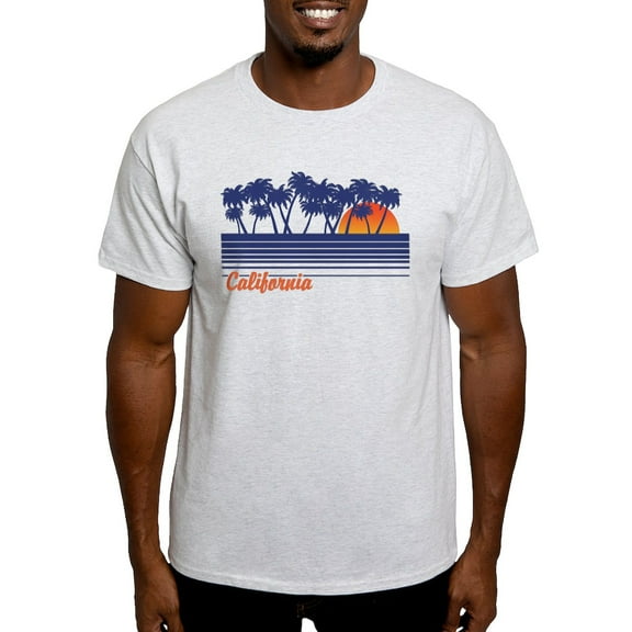 CafePress - California Light T Shirt - Men's Classic Graphic T-Shirt